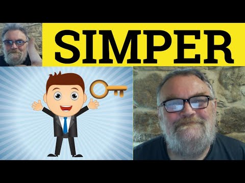 Video: Cosa significa simper in inglese?