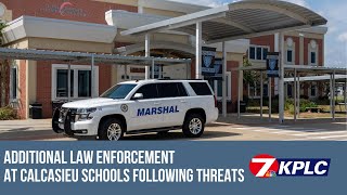 Additional law enforcement to be present at Calcasieu schools following threats