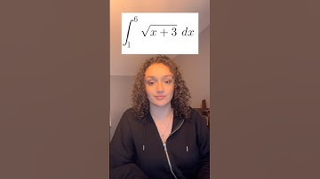 evaluating a definite integral using u-substitution! #MathShortcuts #integration #usubstitution