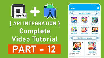 Create Retrofit Client - JSON API Integration in Android Studio Retrofit 2 JAVA - Krishna Apps