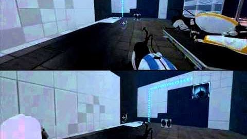 Portal 2 - COOP/Split Screen - Test Chamber 2 - 7