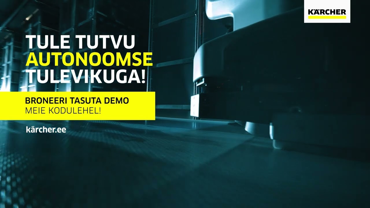 Automatiseeri puhastusprotsessid Kärcher KIRA B 50 abil! 🏢