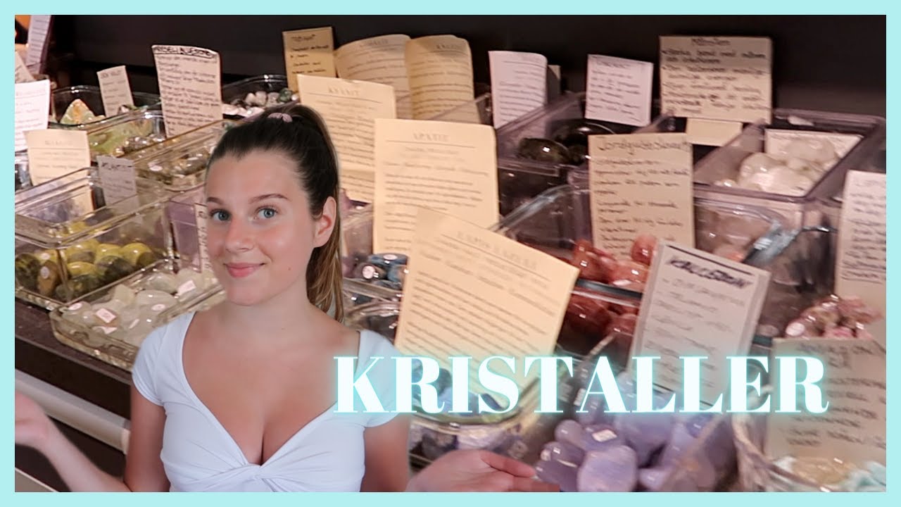 Kristallshoppa med mig + haul