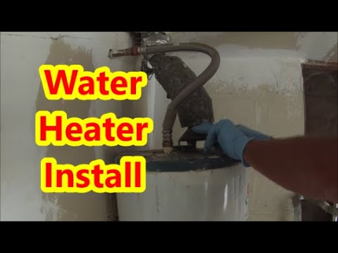 Water Heater FULL Install! 