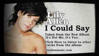 Miniatura de vídeo de "Lily Allen | I Could Say (Official Audio)"