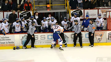 Combat / Fight Gaby Roch vs Sébastien Laferrière, LNAH,  08-11-15