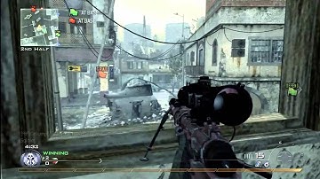 Modern Warfare 2 :: CTF on Crash w/ the Intervention :: (MW2 Gameplay/Commentary)