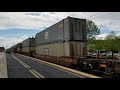Edmonds WA, BNSF Garbage train lead by #268