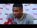Giannis Antetokounmpo On Landing NBA 2K19 Cover
