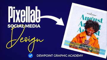 HOW TO DESIGN a SOCIAL MEDIA  POST USING PIXELLAB (EP06 Smartphone Graphics designing)