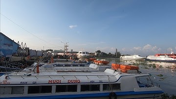 Trải nghiệm tàu Phú Quốc Express, Bến tàu cao tốc Rạch Giá, Kiên Giang tháng 07.2019