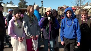 McCall Winter Carnival Mardi Gras Parade 2024 with Sophia Cruz