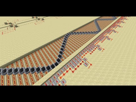 Minecart Wave Machine In Minecraft