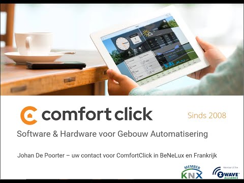 ComfortClick KNX Visualisatie online Introductie Webinar