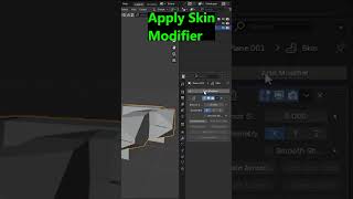 Power of Skin Modifier in Blender  #blenderustad