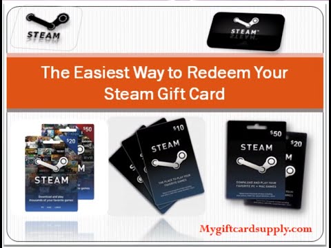 Redeem steam card