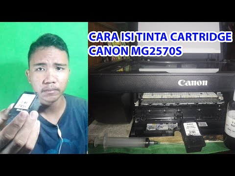 Cara Mudah Isi Ulang Tinta Printer Canon G Series Dengan Tinta Printer AMAZiNK. 