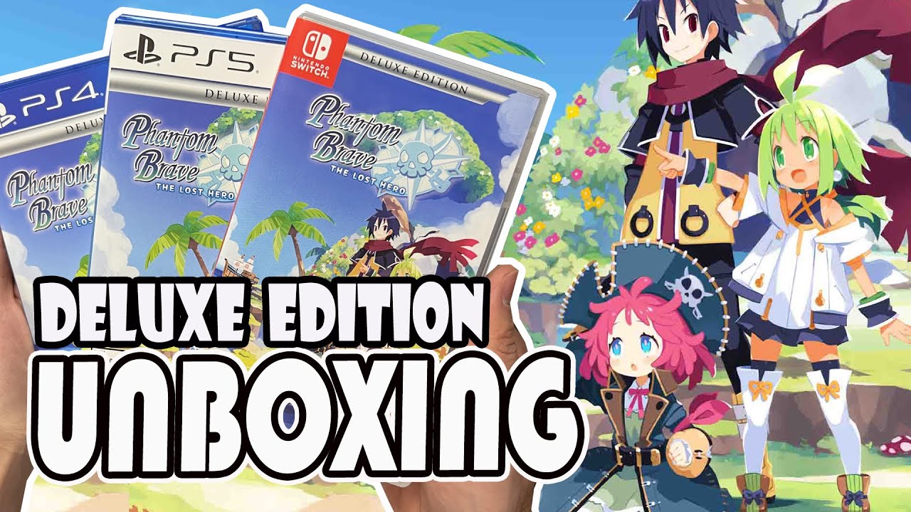 Jeu Phantom Brave: The Lost Hero - Deluxe Edition PS4 (UK) - Neuf, Sous Film, RPG