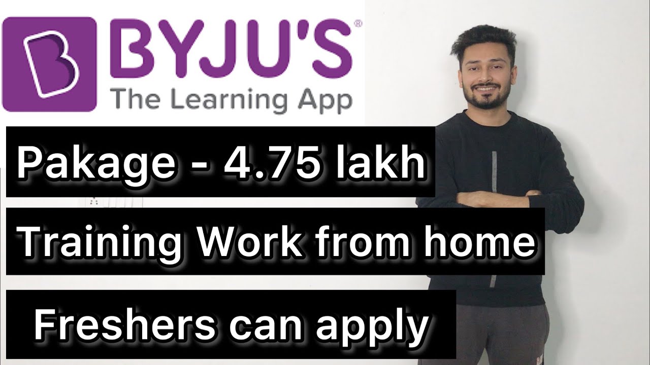 Pre sales associate byju’s Work from home job Byju’s Hiring