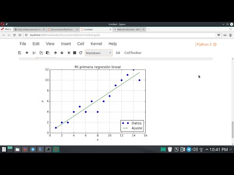 Video: ¿Qué es Python de regresión lineal?