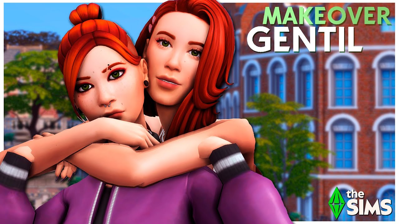 CAMBIO de IMAGEN a la FAMILIA GENTIL 🤘🌸 || The Sims 4 MAKEOVER