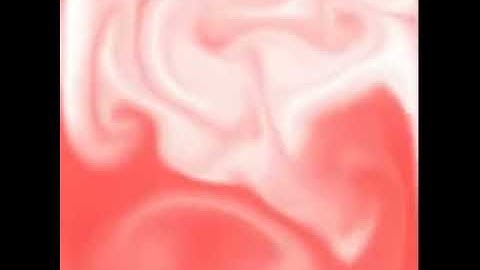 a lattice boltzmann simulation (buoyancy effect)