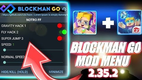 TODAY New mod menu in blockman go adventure！🤩 (With Tutorial & Link | No clickbait ❌️ | 2.35.2