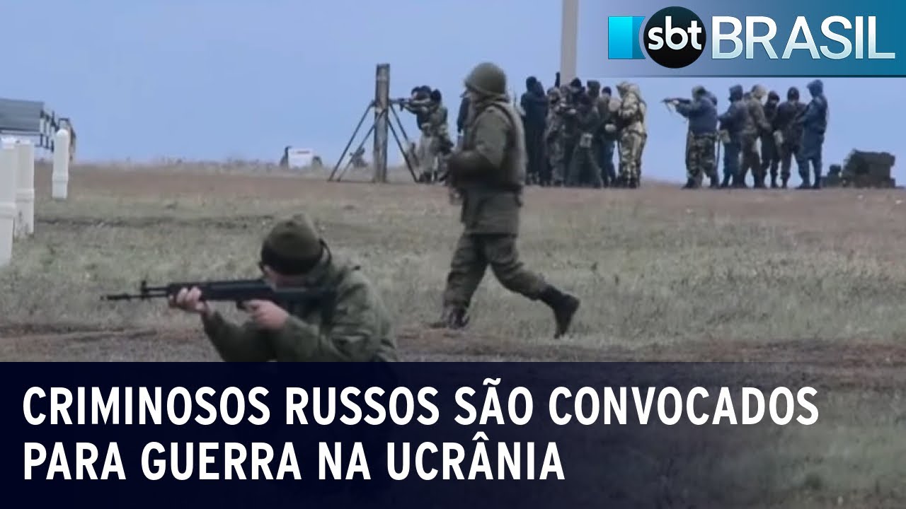 Criminosos russos são convocados para guerra na Ucrânia | SBT Brasil (04/11/22)