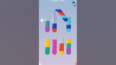 game water color sort level 269 fun brain games | WalkThrough Solution Gameplay...