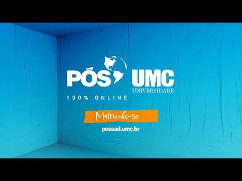 Pós 100% online é na UMC!