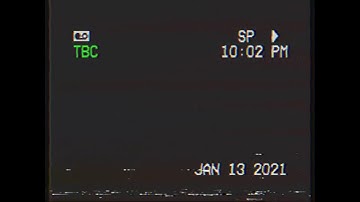 VHS Play button overlay ( With real VCR sounds