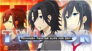 Miyamura Twixtor 4K Clip Horimiya Anime Edit