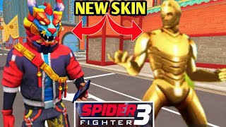 💥NEW SPIDER FIGHTER 3 GAMEPLAY💥 NEW SKINS, NEW TOWN, NEW UPDATE.