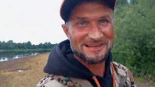 Рыбалка на р Косьва. Ночуем в полатках.
