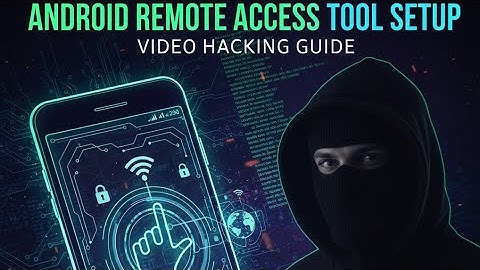 Android Remote Access Tool Setup Tutorial | Full Guide for Beginners (2025)#RemoteAccess