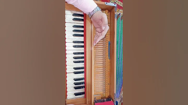 Learn about "Notes" on Harmonium | Basic of Harmonium| #shorts