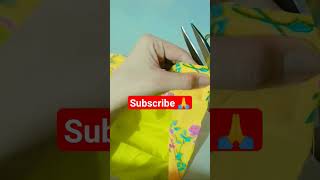 new trick for make perfect corner #tutorial #subscribe #blogger #design #sewing