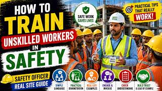 How to Train Unskilled Workers in Safety | Safety Officer Real Site Guide