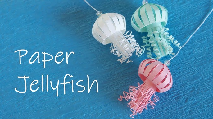 Paper Jellyfish Party Decor  DIY Kids Room Decor 