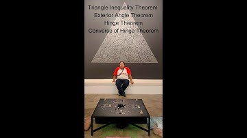 Quarter 4 - Illustrates Triangle Inequality Theorems, Exterior Angle Theorem, and Hinge Theorem