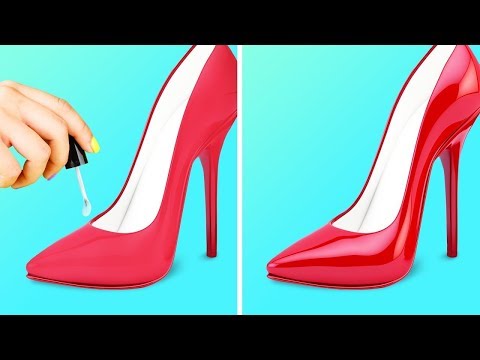 25 НЕВЕРОЯТНЫХ ЛАЙФХАКОВ С ЛАКОМ ДЛЯ НОГТЕЙ