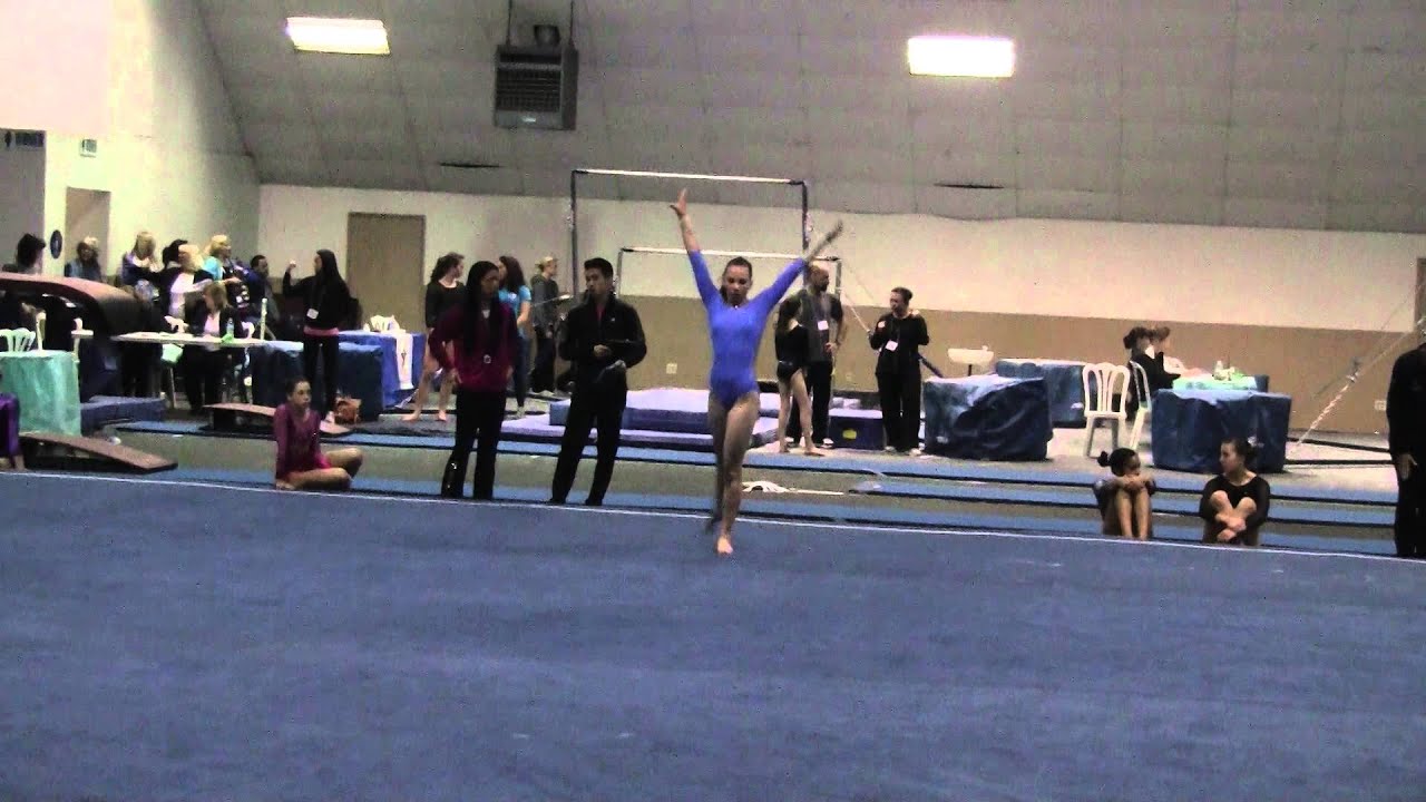 Jorie's level 6 States floor routine - YouTube