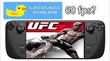ufc undisputed 3 on steam deck with lossless scaling? Rpcs3 (ps3 emulator)
