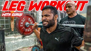 Do Or Die Killer Leg Day With Guru Ji Road To Sheruclassic 2024