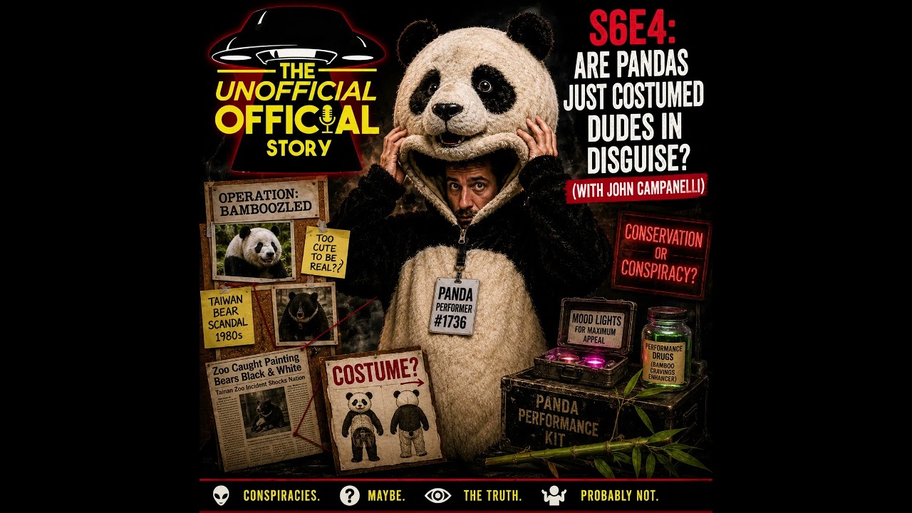 S6E4 Are Pandas Just Costumed Dudes in Disguise? with John Campanelli