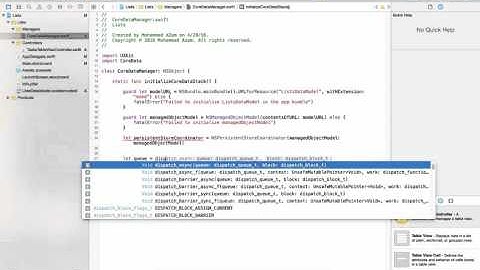 #2 Core Data: Setting up the Core Data Stack