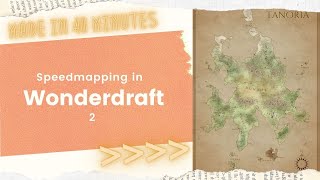 Speedmapping in Wonderdraft part 2