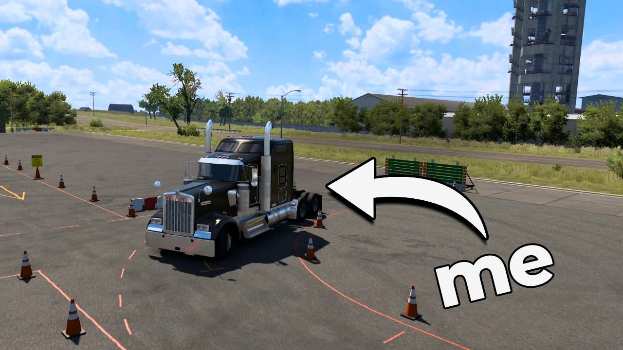 I LEARNED TO DRIVE - "Driving Academy" in American Truck Simulator
