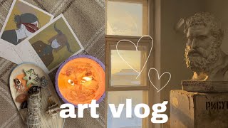art vlog: учеба в академии штиглица, сессия, зимняя ярмарка