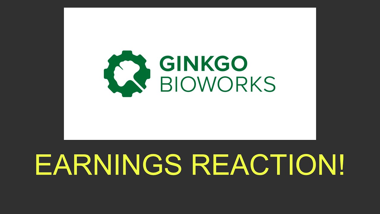 Ginko Bioworks stock earnings reaction | A $DNA chart analysis